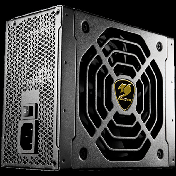 COUGAR GEX1050 - napajalnik, 80plus, 1050W, modularen, črn