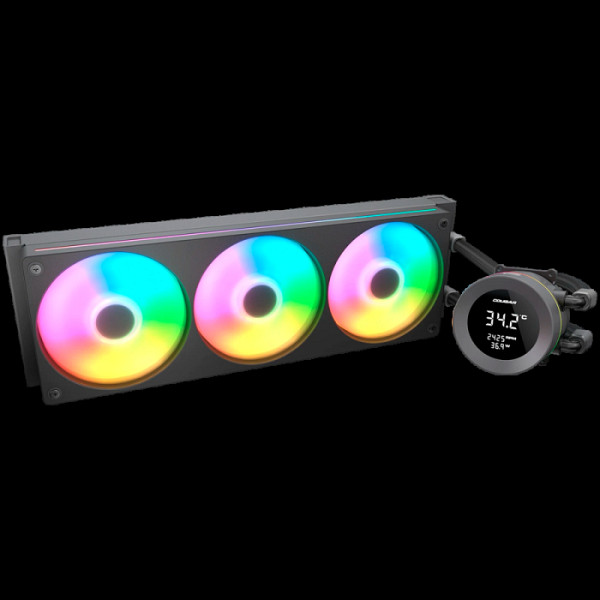 COUGAR Poseidon Vistek ARGB 360 AiO Liquid Watercooling - Black