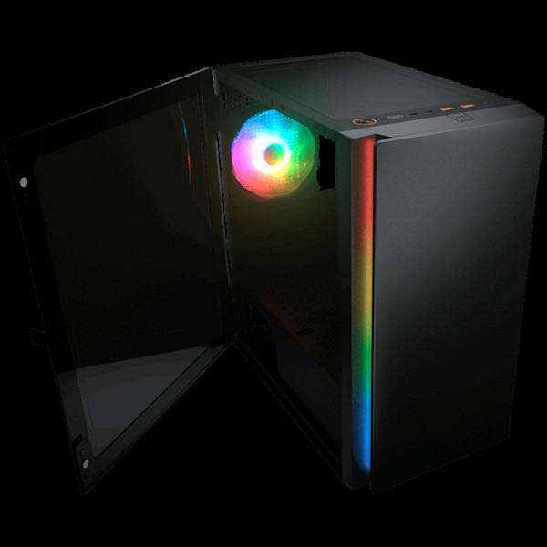 COUGAR PURITY RGB - ohišje za računalnik, Mini Tower, črno