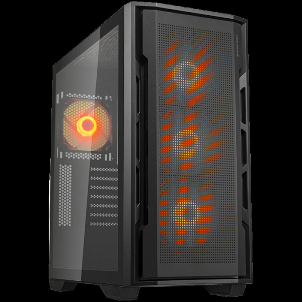 COUGAR UNIFACE RGB PC Case, Mid Tower, Black