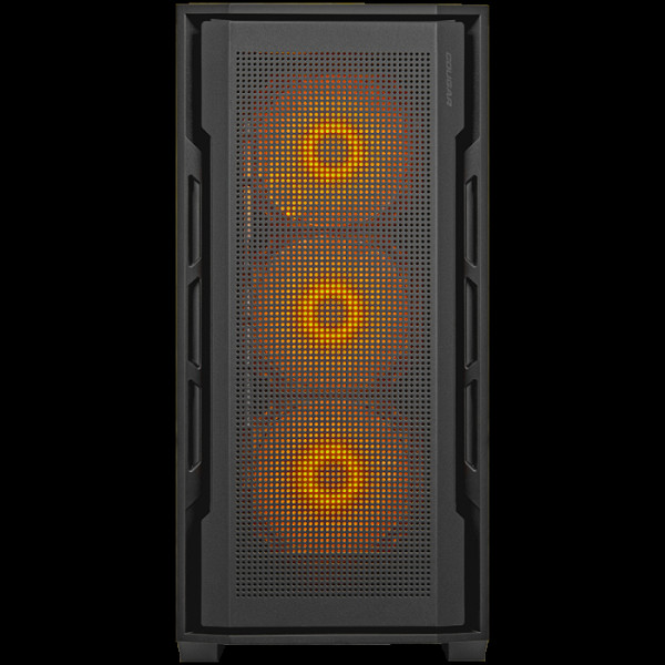 COUGAR UNIFACE RGB PC Case, Mid Tower, Black