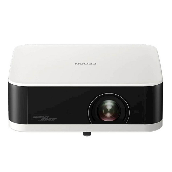 Diamantno bel Epson Lifestudio Pop EF-61W, prenosni projektor Smart, Sound by Bose, Google TV, Full