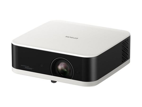 Diamantno bel Epson Lifestudio Pop EF-61W, prenosni projektor Smart, Sound by Bose, Google TV, Full