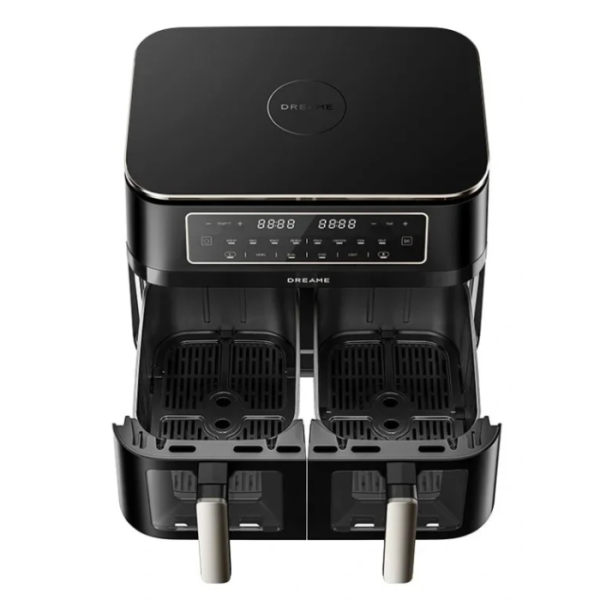 Dreame DZ30 Air Fryer cvrtnik dvojni, črn