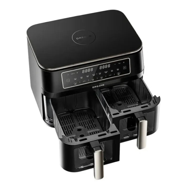 Dreame DZ30 Air Fryer cvrtnik dvojni, črn