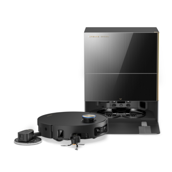 Dreame X60 Pro Ultra Complete robotski sesalnik s samopraznilno postajo, črn