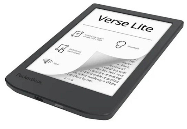 Elektronski bralnik PocketBook Verse Lite, siv