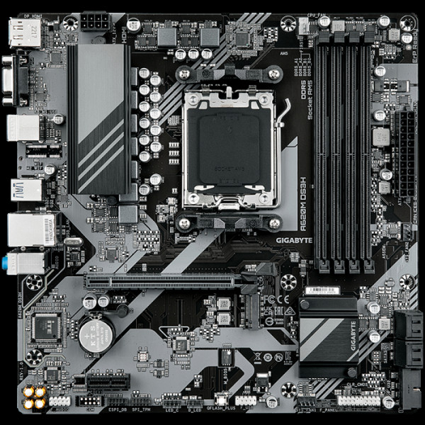 GIGABYTE A620M DS3H, DDR5, SATA3, USB3.2Gen1, DP, AM5 mATX