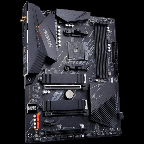 GIGABYTE B550 AORUS ELITE AX V2, DDR4, SATA3, USB3.2Gen2, DP, 2.5GbE, WIFI, AM4 ATX