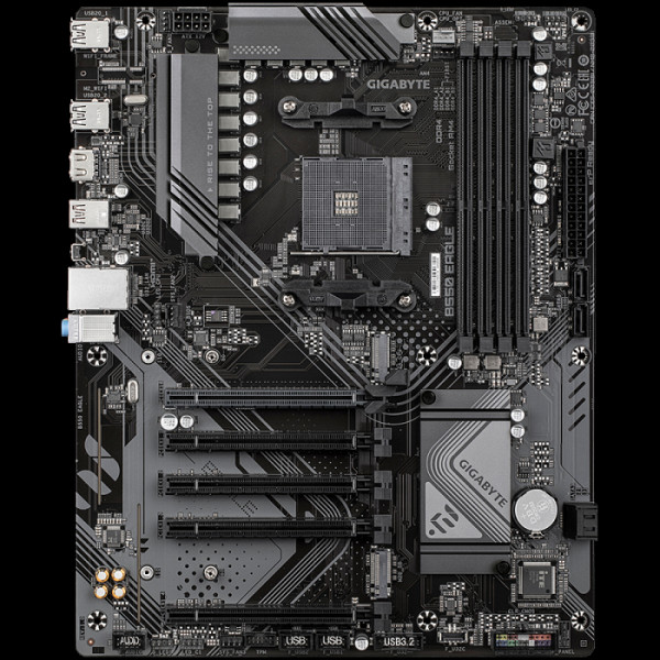 GIGABYTE B550 EAGLE AM4 ATX osnovna plošča - AMD B550, 4xDDR4, 2xM.2, 4xSATA, 1Gb LAN, 1xHDMI