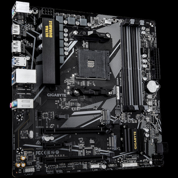 GIGABYTE B550M DS3H R2, DDR4, SATA3, USB3.2Gen1, DP, AM4 mATX