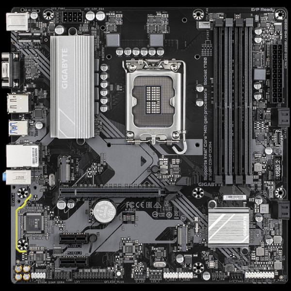 GIGABYTE B760M D3HP DDR4 LGA1700 mATX osnovna plošča - Intel B760, 4xDDR4, 2xM.2, 4xSATA, 1Gb LAN, 1xD-SUB(VGA), 1xDP, 1xHDMI