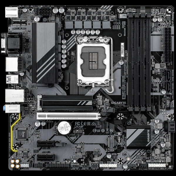 GIGABYTE B760M DS3H GEN5, DDR5, SATA3, USB3.2Gen2, DP, LGA1700 mATX