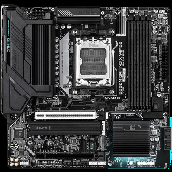 GIGABYTE B850M GAMING X WIFI6E, DDR5, SATA3, USB3.2Gen2, DP, 2.5GbE, WiFi 6E, AM5 mATX