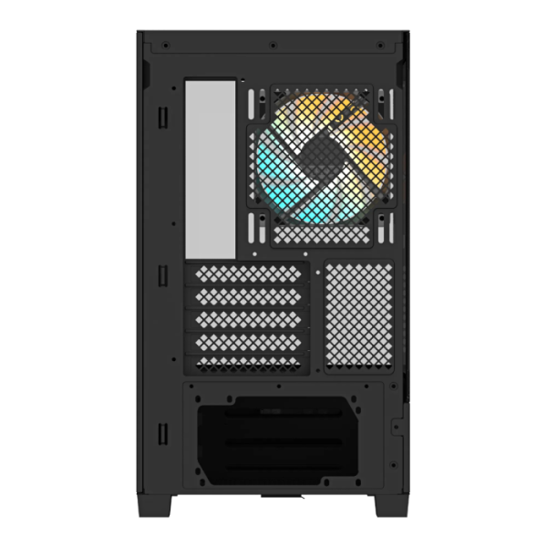 Gigabyte C201 PANORAMIC ATX RGB osvetljeno ohišje, črno