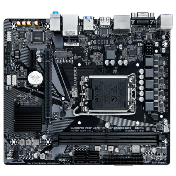 GIGABYTE H610M S2H V2, DDR5, SATA3, DP, USB3.2Gen1, LGA1700 mATX