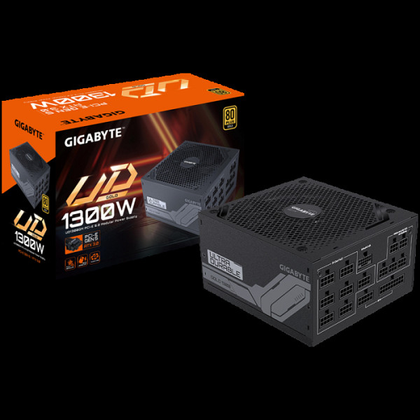 GIGABYTE 1300W PG5 GOLD modularni PCI-E 5.0 napajalnik