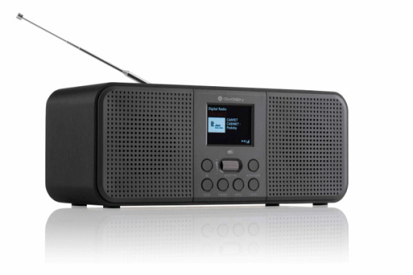 Gogen radio DAB+ DAB 800 BT črn GOGDAB800BTC