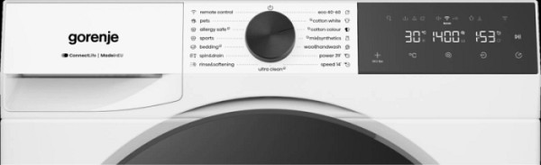 Gorenje pralni stroj WG4S84A2 8Kg, G400, 1400obr, A, bel