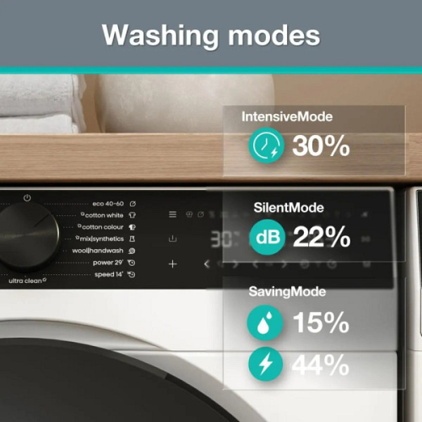 Gorenje pralni stroj WG614A4P1 10Kg, G60 0, 1400obr, A, bel