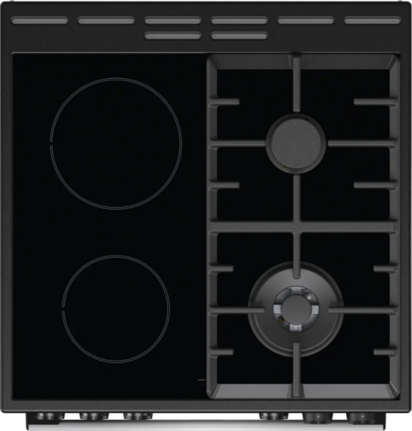 Gorenje štedilnik kombiniran GKC6C60XT 60cm, plin+elektrika