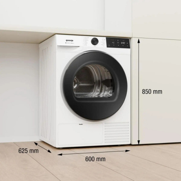 Gorenje sušilni stroj DG41DP 10Kg, G400, D, NatureDry, FastDry, bel