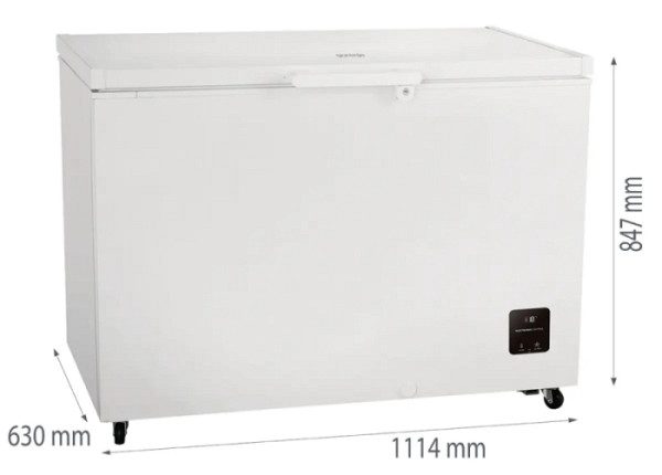 Gorenje zamrzovalna skrinja FH30EAW G600, E, 84.7 x 111.4 x 63 cm