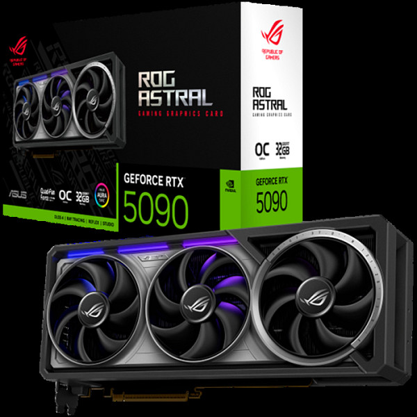 Grafična kartica ASUS ROG Astral GeForce RTX 5090 OC, 32GB GDDR7, PCI-E 5.0 ROG-ASTRAL-RTX5090-O32G-GAMING