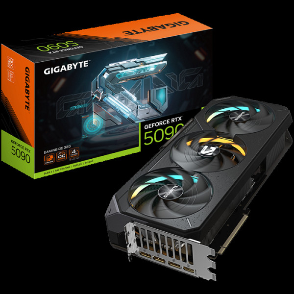 Grafična kartica GIGABYTE GeForce RTX 5090 GAMING OC 32G, 32GB GDDR7, PCI-E 5.0