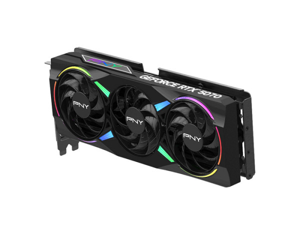 Grafična kartica Nvidia GeForce RTX 5070 EPIC-X RGB OC, 12GB GDDR7, PCIe x16, 3xDP 1xHDMI, PNY