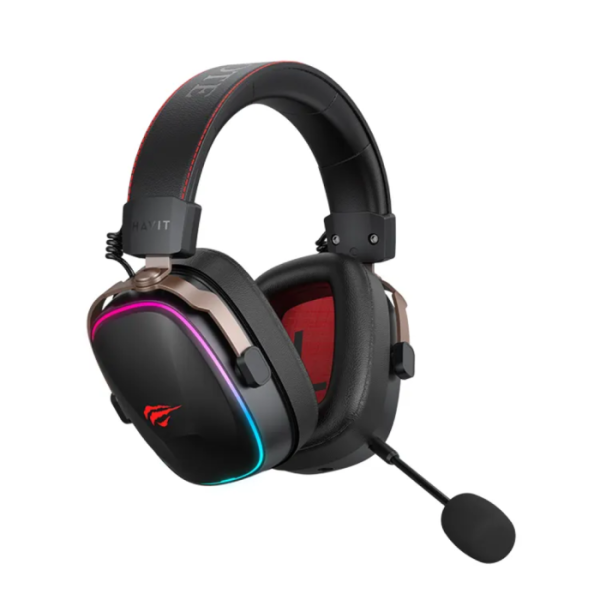 HAVIT Gamenote RGB LED brezžične slušalke z mikrofonom HV-H2039BG