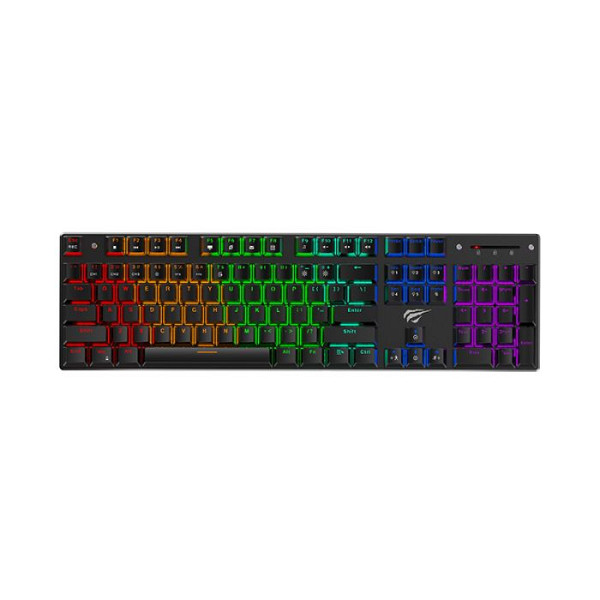 HAVIT Gamenote USB mehanska tipkovnica HV-KB498L  - SLO znaki
