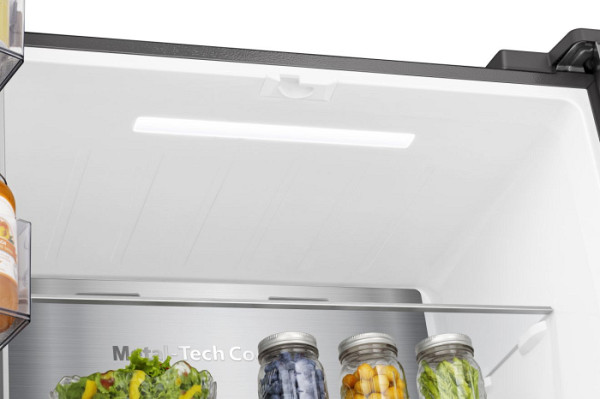 Hisense 4-vratni hladilnik RQ5P470SAFD H:304L, Z:87L,1785x794x698mm, črn
