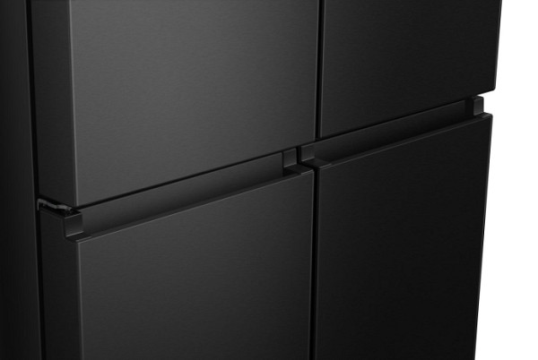 Hisense 4-vratni hladilnik RQ5P470SAFD H:304L, Z:87L,1785x794x698mm, črn