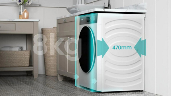 Hisense pral.-sušilni stroj WD5I8043BWF Pranje/Sušenje:8Kg/5Kg, A/D, 1400obr/m
