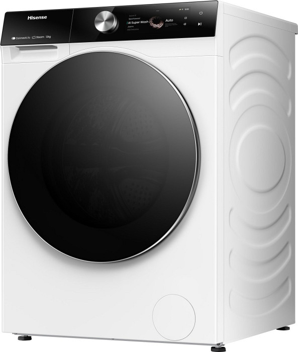 Hisense pralni stroj WF7S1247BW 12Kg, 7S , 1400obr, A, TFT, bel