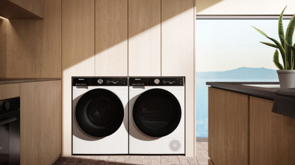 Hisense sušilni stroj DH7S107BW 10Kg, 7S , C, TFT, bel