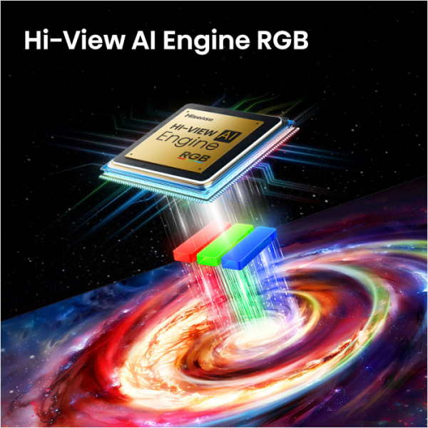 HISENSE TV RGB MiniLED 55UR8S Smart TV 4K 180 Hz