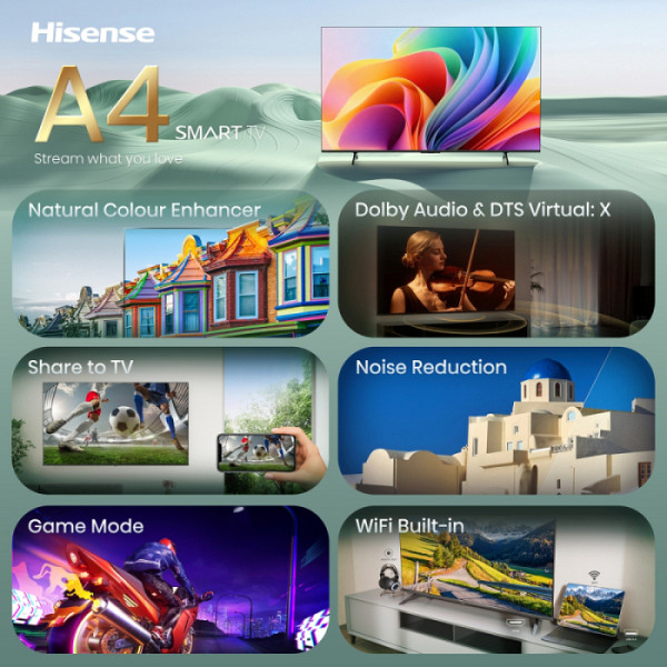 HISENSE TV Smart 32A4S