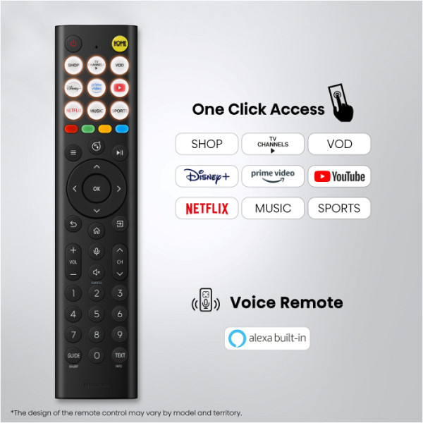 HISENSE TV UHD 43A6S