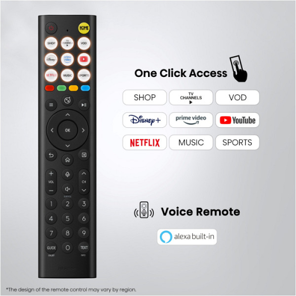 HISENSE TV ULED (Mini LED) 85E8S Smart TV 4K 144 Hz