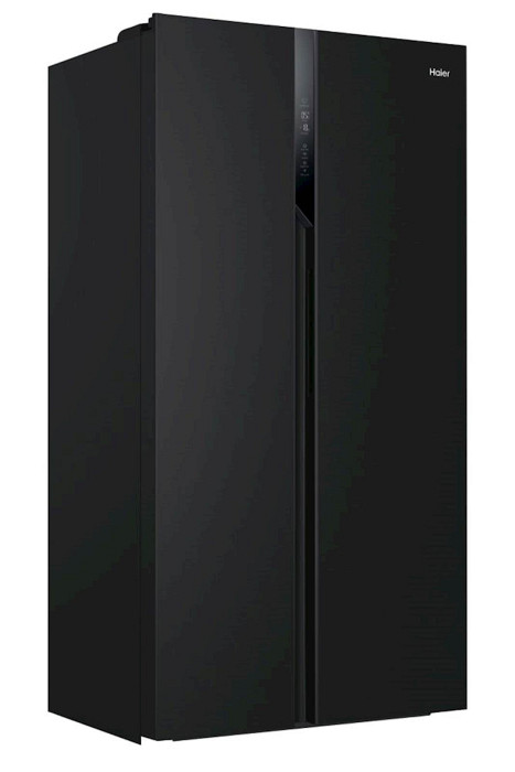 Hladilnik HAIER HSR3918ENPB, 177,5 cm, E, 528 l, SBS, Črna