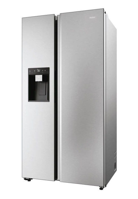 Hladilnik HAIER HSW59F18EIMM, 177,5 cm, E, 601 l, SBS, Inox