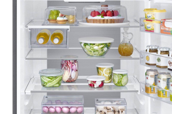 Hladilnik Samsung RB53DG706CS9EO, inox, 203 cm