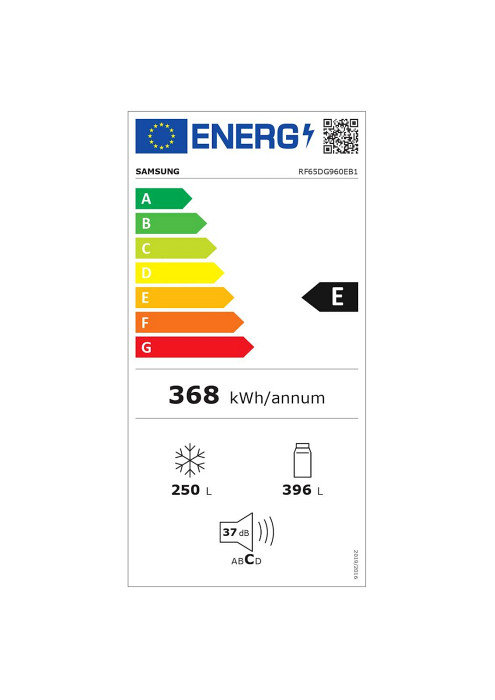 Hladilnik Samsung RF65DG960EB1EO, french door, črn (priklop na vodovod)