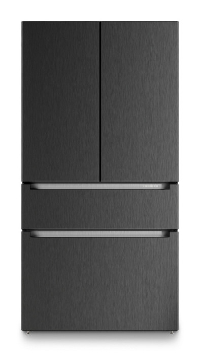 Hladilnik z zamrzovalnikom s francoskimi vrati z 2 zamrzovalnima predaloma ter napravama IceMaker in InfinitySpring