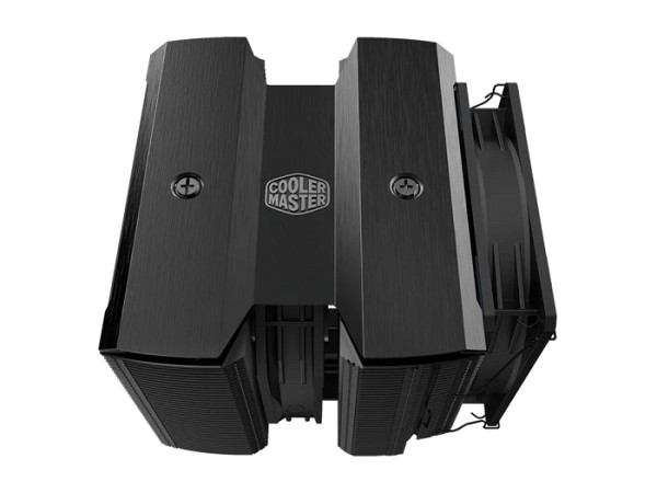 Hladilnik za procesor Cooler Master MasterAir MA824 STEALTH, 120+130mm, črn