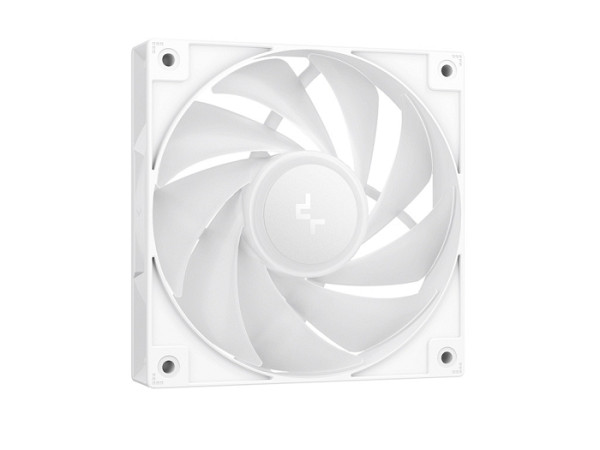 Hladilnik za procesor DeepCool AG400 WH ARGB V2, 120mm, bel