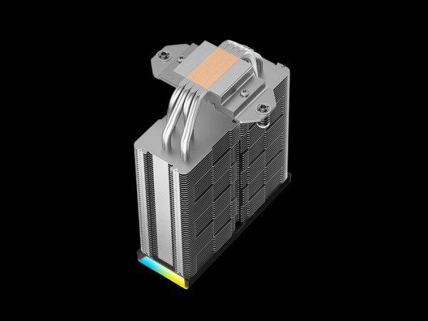Hladilnik za procesor DeepCool AK400 DIGITAL SE, 120mm, ARGB, LCD, črn