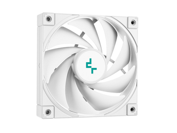 Hladilnik za procesor DeepCool AK500S DIGITAL SE WH, 120mm, ARGB, LCD, bel